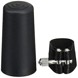 Rovner ダーク 1R Bb クラリネット リガチャーとキャップ Rovner Dark 1R Bb Clarinet Ligature and Cap