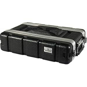 グルンドフ社 ABS-WR0208B 2スペース用保護ワイヤレスラックケース Grundorf Corporation ABS-WR0208B 2 Space Protective Wireless Rack Case