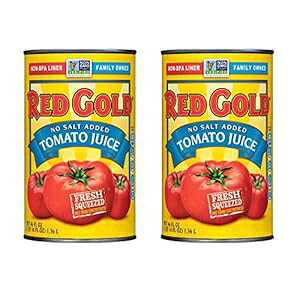 Red Gold Fresh Tomato Juice, No Salt Added, Kosher and Gluten Free, 46 Ounce Can, 2-Pack 10,971円