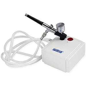PME Airbrush Compressor Kit, for Cake Craft and Cake Decorating, White