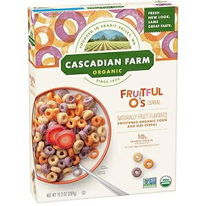 Cascadian Farm Organic Fruitful O's Cereal 10.2 oz Box