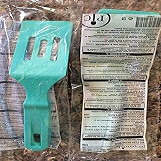 Pampered Chef #1406 ミニナイロンサービングスパチュラ - ティールカラー PAMPERED CHEF #1406 MINI NYLON SERVING SPATULA - TEAL COLOR