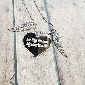 愛する人を失ったアメリカ製の刻印入りジュエリー Iheartpersonalized Loss of a loved one engraved jewelry made in the USA 8,624円