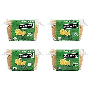 Aunt Gussie's - Spelt Sugar Free Lemon Cookies - 4 Pack