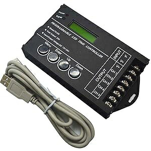 BSOD Dimmer Light Timer Controller,TC420 12V/24V Time Cotrollers Programmable Timers Digital Box Switch-Lights Smart for Christmas Light Led Strip Aquarium Light Pool Plant Lamps Indoor Lighting 10,283円