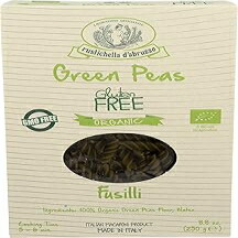 RUSTICHELLA パスタ フジッリ グリーンピース、8.8 オンス Rustichella d'Abruzzo RUSTICHELLA Pasta Fusilli Green Pea, 8.8 OZ