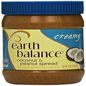 Earth Balance ココナッツ ピーナッツ バター クリーミー 1 ポンド (2 個パック) Earth Balance Coconut Peanut Butter Creamy 1 Pound (Pack of 2)