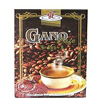 GANO EXCEL INTERNATIONAL Ganocafe 3in1 dark roast Whole Bean Coffee (3 Boxes 60 Sac)