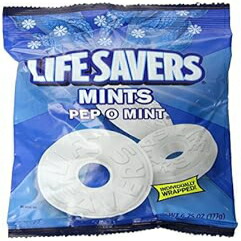 ライフセーバーズ ペップオミント、6.25オンス (12個パック) Life Savers Pep-O-Mint, 6.25-Ounce (Pack of 12)