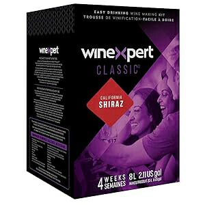 Classic California Shiraz Wine Ingredient Kit WINEEXPERT Classic California Shiraz Wine Ingredient Kit｜Glomarket