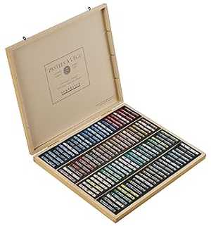 Sennelier Extra-Soft Full Stick Pastel Set, 50 Colors, Multicolor