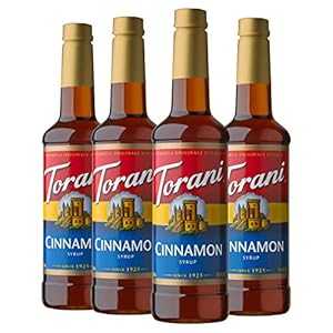 Torani Syrup, Cinnamon, 25.4 Ounces (Pack of 4)