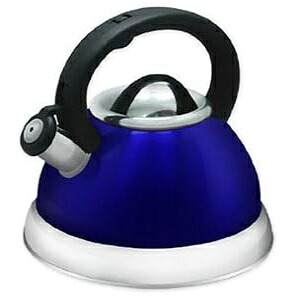 笛吹き湯わかし 青み（青） Home Select Whistling Tea Kettle インチ Blue (Blue)