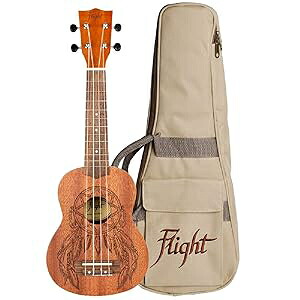 Flight, 4-String Natural Series Ukulele, Dreamcatcher, Soprano (NUS350DC)