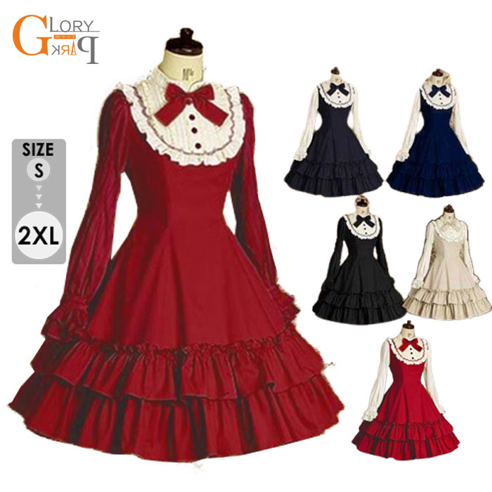 楽天市場】ロリータ ドレス ヨーロッパ 演出服 復古 宮廷ドレス