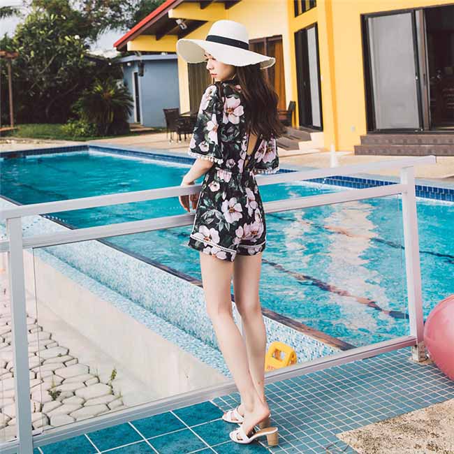 92 以上節約 水着 体型カバー ぽっちゃり 韓国 大きいサイズ 3xl レディース 3点セット ビキニ 痩せる 温泉 かわいい セクシー 花柄 大人 女性用 グリーン Whitesforracialequity Org