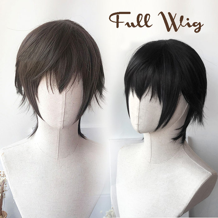 楽天市場】メンズ フルウィッグ スマートショート ナチュラルブラック