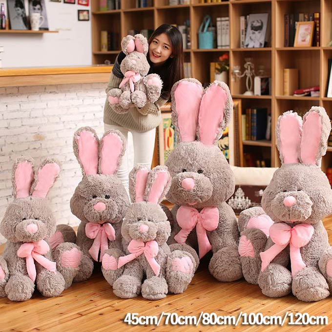 ウサギ ふわふわ 大きい グレー インスタ プレゼント うさぎのぬいぐるみ ギフト 女の子 男の子 キッズ 子供 子ども ぬいぐるみ 抱きぐるみ 45cm 70cm 80cm 100cm 120cm 抱きまくら 抱き枕 添い寝枕 抱きぬいぐるみ 大きい ぬいぐるみ ゆめ 3歳 4歳 誕生日プレゼント 5,032円
