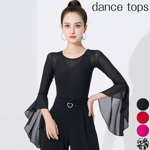 楽天市場】社交ダンス トップス 女性 社交ダンス衣装 初心者 練習着