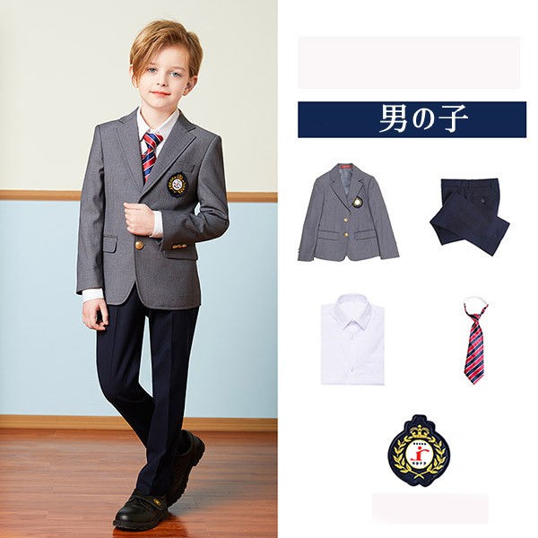 最大52%オフ! 卒業式 スーツ 女の子 男の子 小学生 150 160 165 5点 ...