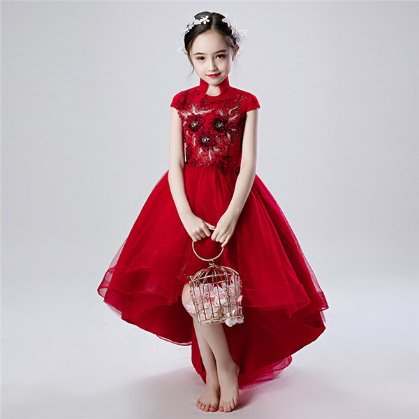 25 Off パーティードレス キッズ ドレス お姫様 ワンピース フィッシュテール ファスナータイプ ピアノ 発表会 ステージ衣装 110 1 130 140 150 160 子供ドレス ジュニアドレス フラワーガール ベールガール リングガール パーティードレス キッズ ドレス