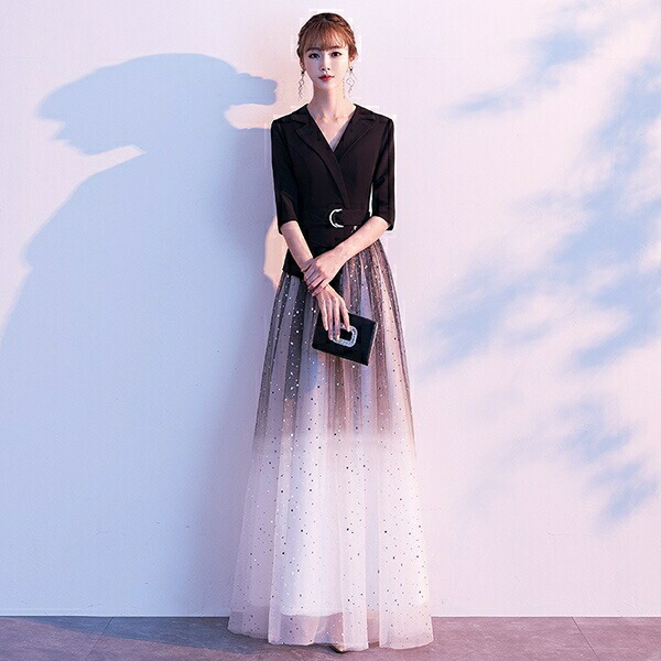 ロングドレス 演奏会 ドレス 着痩せ 大人 パーティードレス 袖付き レディース ロング丈 結婚式 ワンピース フォーマル ドレス お呼ばれ 二次会 袖付き フォーマル ワンピース 大人 発表会 大きいサイズ ロングドレス 演奏会 着痩せ パーティードレス レディース ロング丈