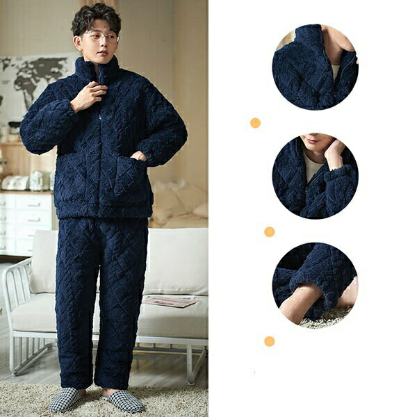 期間限定 マスクプレゼント中 ルームウェア ペア パジャマ メンズ ルームウェア ユニセックス 韓国 冬 メンズパジャマ パジャマレディース 冬 もこもこ 冬向き もこもこ 部屋着 裏起毛 寝巻き ルック カップル 長袖 韓国 上下セット あったかい やわらか ロングパンツ