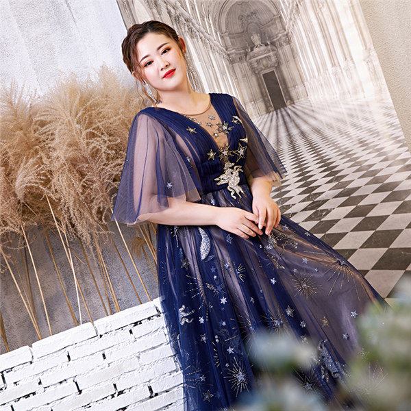 はこぽす対応商品 パーティードレス 大きいサイズ ピアノ 発表会 ロングドレス 演奏会 ワンピース 同窓会 ドレス 体型カバー パーティードレス 大きいサイズ 大人 ピアノ 発表会 ロングドレス 演奏会 結婚式 ワンピース 成人式 フレア袖 体型カバー 同窓会 ドレス