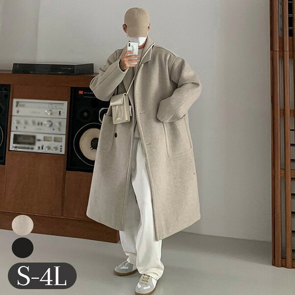 チェスターコート ジャケット ロング丈コート ビジネス フォーマル メンズ アウター 男性 秋冬コート メンズコート 手厚い 大きいサイズ 冬服 ブラック 無地 20代 30代 40代グローリーパーク|パーティードレス通販 GloryPark