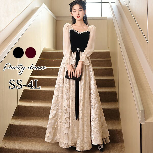 楽天市場】ドレス 大人 ピアノ 発表会 演奏会用ドレス ロングドレス