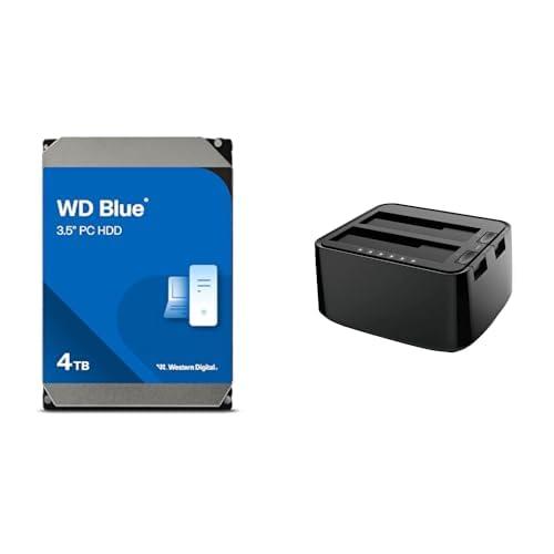 外付けハードディスク・ドライブ Western Digital WD Purple 4TB HDD Western Digital 4TB WD Purple Surveillance Internal Hard