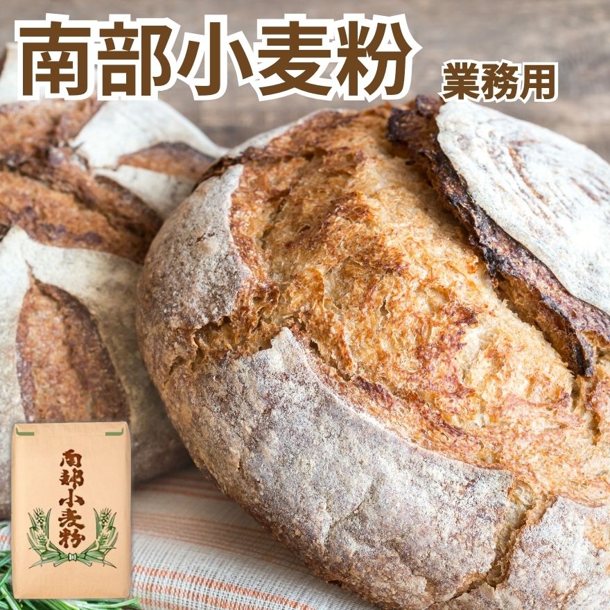 レビュークーポン100円プレゼント! 業務用 国産 小麦粉 南部小麦粉 25kg 東日本産業 岩手県産 パン用 強力粉 送料無料 南部 ナンブ テリア特号 てりあ テリア 硬質小麦 食パン