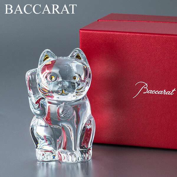 【新品】Baccarat バカラ LuckyCat 招き猫 クリスタル 楽天市場】バカラ クリスタル 招き猫 Sサイズ ラッキー キャット