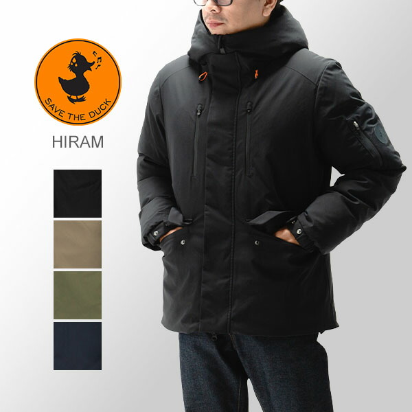 SAVETHEDUCKダウン 楽天市場】セーブザダック SAVE THE DUCK ヒラム HIRAM メンズ