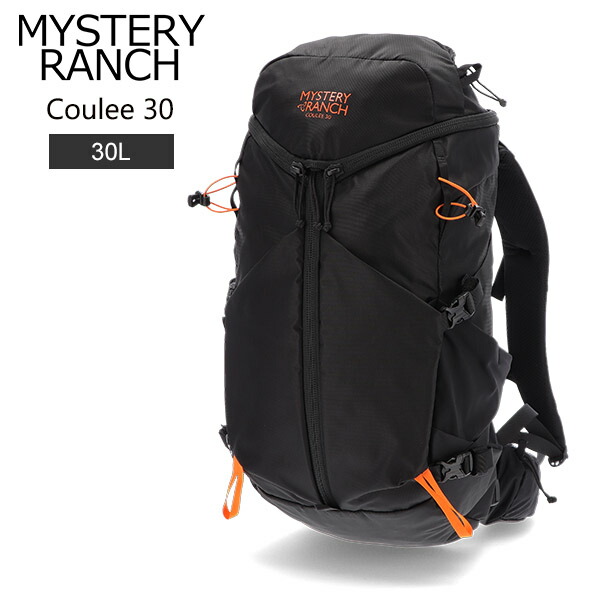＼店内、モール内最安挑戦中／ ミステリーランチ Mystery Ranch クーリー30 Coulee 30 バックパック リュック 30L リュックサック バッグ メンズ レディース 登山 ナイロン アウトドア 112814-001 ブラック 黒