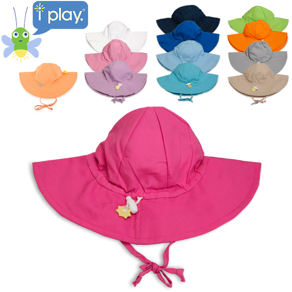 上質で快適 値頃 売り尽くし アイプレイ Iplay 帽子 サンハット 紫外線防止 UVカット サンウェア 無地 Brim Sun Protection Hat アウトドア べビー 赤ちゃん wtzjp2.pl wtzjp2.pl