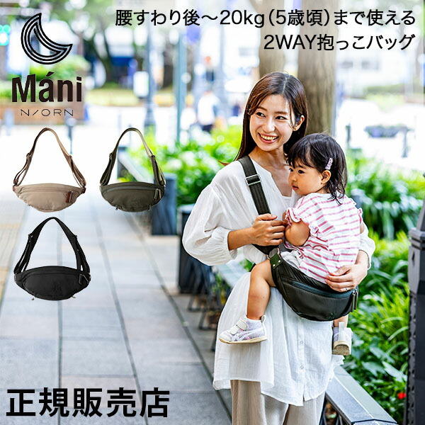 ノルンN/ORN 抱っこバッグショルダーバッグチャコールブラウン