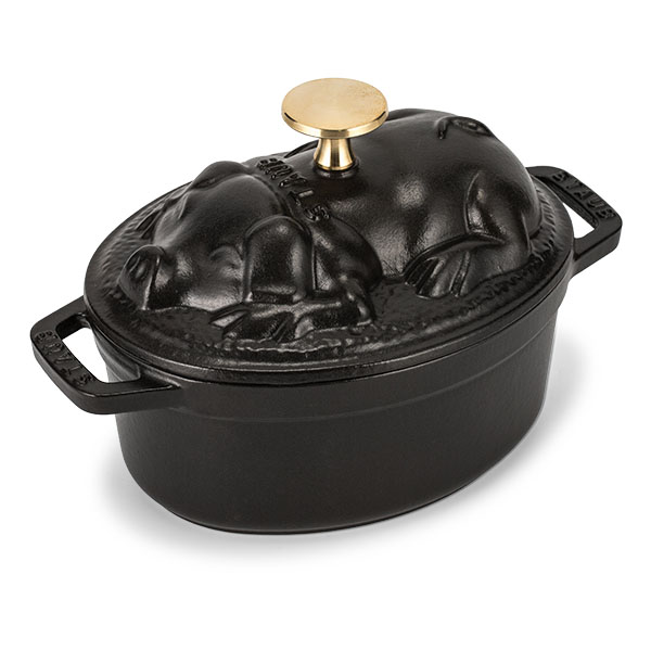 ストウブ 鍋 Staub PIG オーバル なべ 17cm 40500-171-0 料理 キッチン