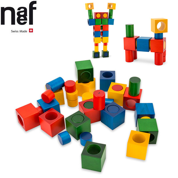 naef ネフ社 Naef Spiel Magnaef ２点セット 知育玩具 - 知育玩具