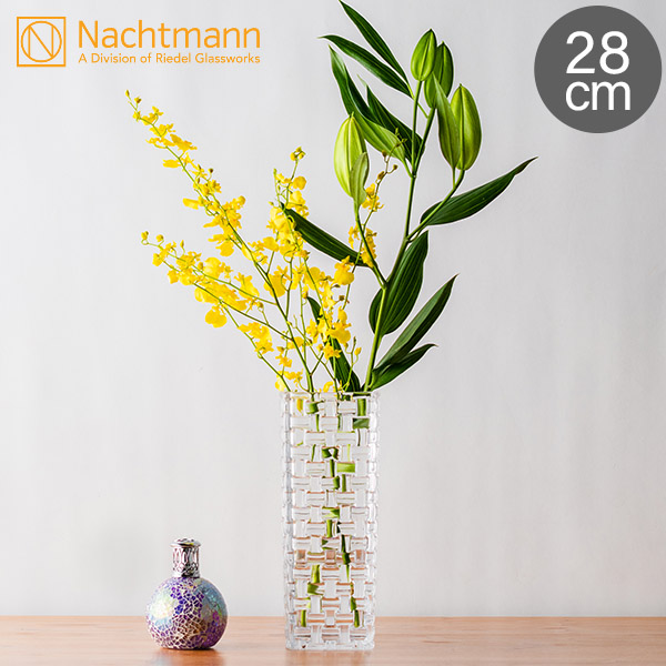 楽天市場】ナハトマン Nachtmann クオーツ オーバルベース 16cm 花瓶 