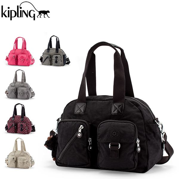 キプリング Kipling ボストンバッグ レディース ショルダー バッグ ハンドバッグ 2WAY 13636 DEFEA 軽量 ナイロン 旅行 モンキー ゴリラ SHOULDERBAGS 5%還元 あす楽