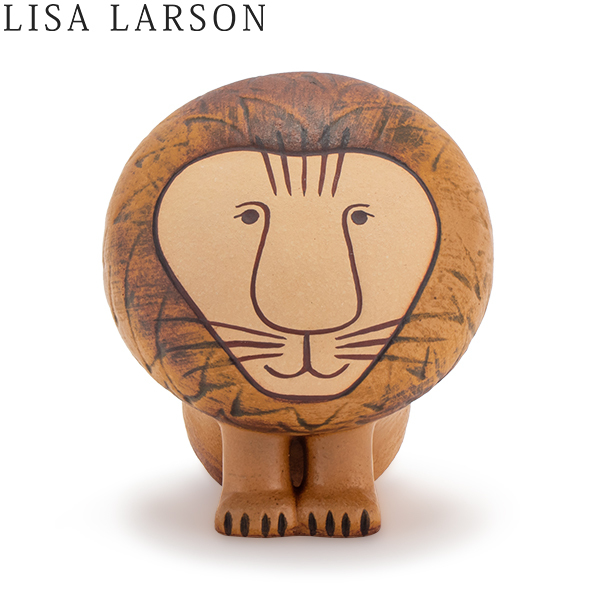 リサラーソン 置物 ライオン 10 x 14.5cm オブジェ 北欧 装飾 インテリア 1110200 LisaLarson Lions Midi【5％還元】