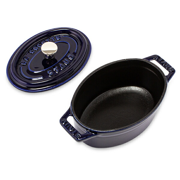 STAUB - STAUB オーバルミニココット 11cm 廃盤ピメントレッドの+