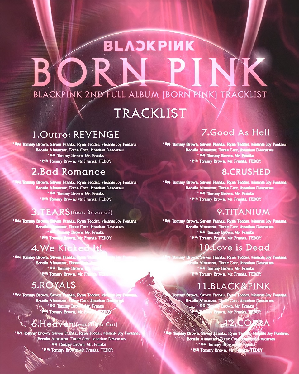 好きに BLACKPINK BORN PINK 2ND FULL ALBUM ブラックピンク 正規 2集 アルバム