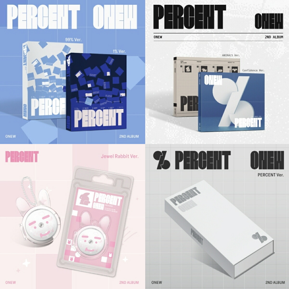 【楽天市場】【当店限定特典付】【和訳選択】SHINEE ONEW - 2TH ALBUM [PERCENT] (PERCENT VER ...