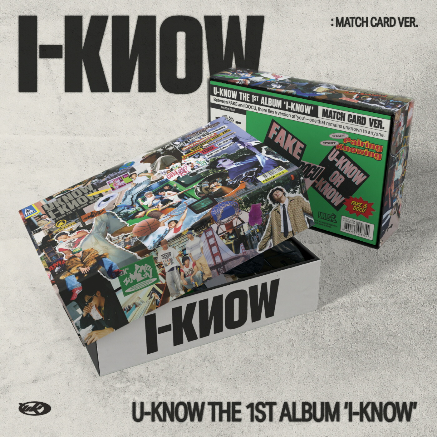 楽天市場】U-KNOW YUNHO - 1st Full Album 「I-KNOW」 (Match Card Ver