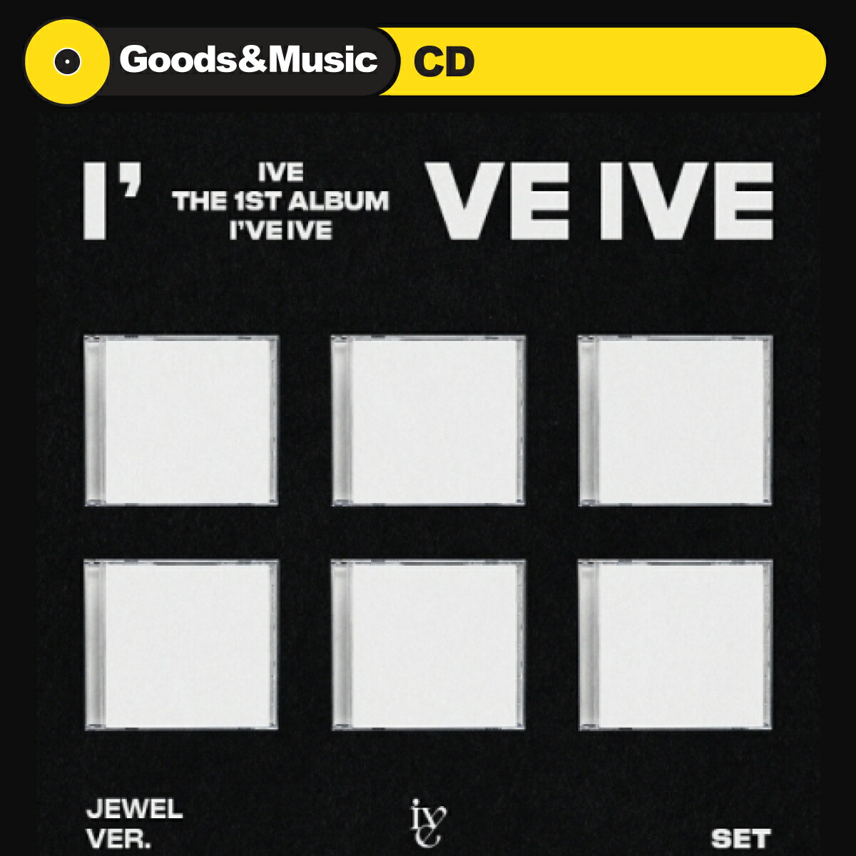 楽天市場】1ST FULL ALBUM I've IVE Jewel ver. 限定盤 リズ ver