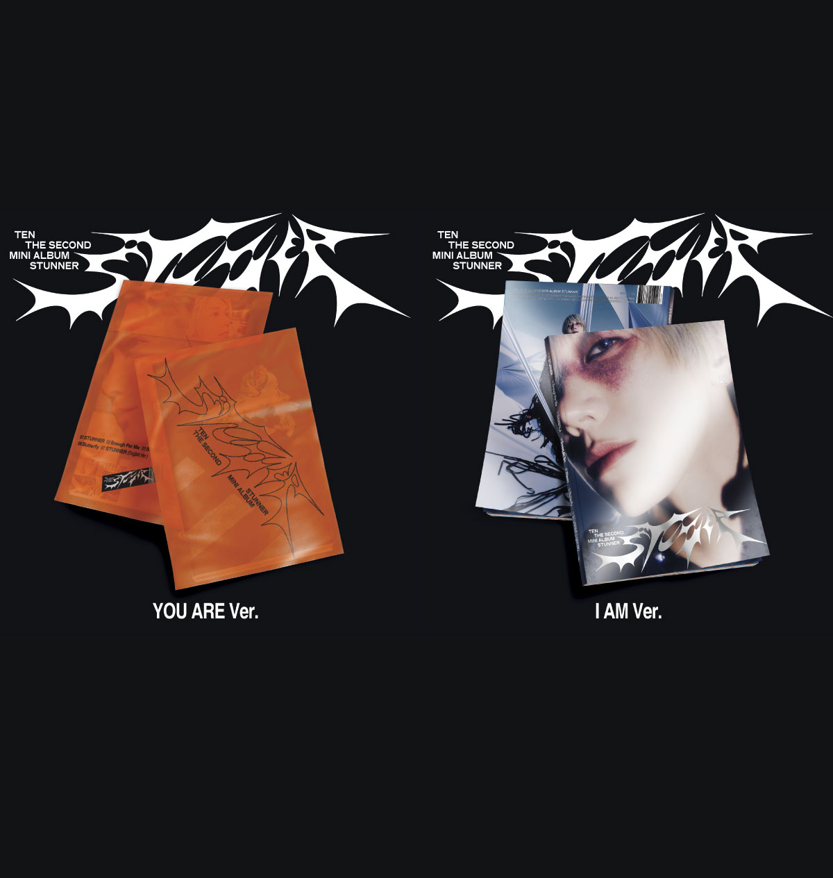 TEN テン サイン アルバム NCTU WayV 威神 STUNNER NCT WAYV TEN STUNNER 2nd Mini Album YOU ARE Ver/CD+Photo