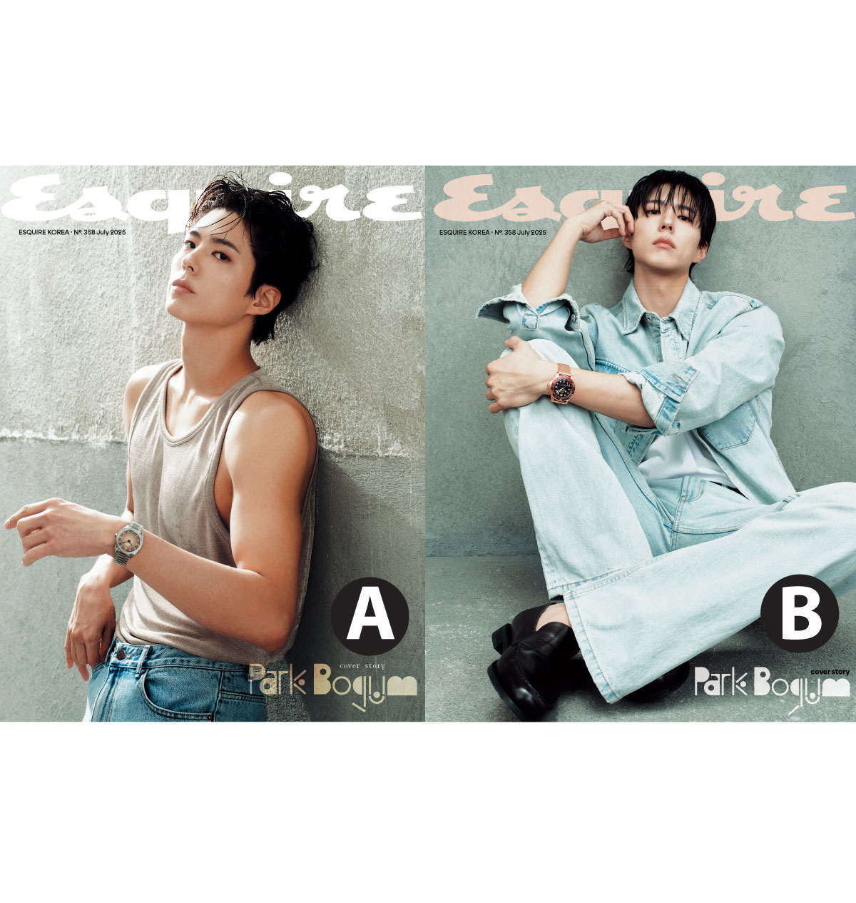 コンユ　韓国雑誌Esquire (絶版)①②③ 楽天市場】【和訳付】【2種セット・VER選択】2025年 7月号