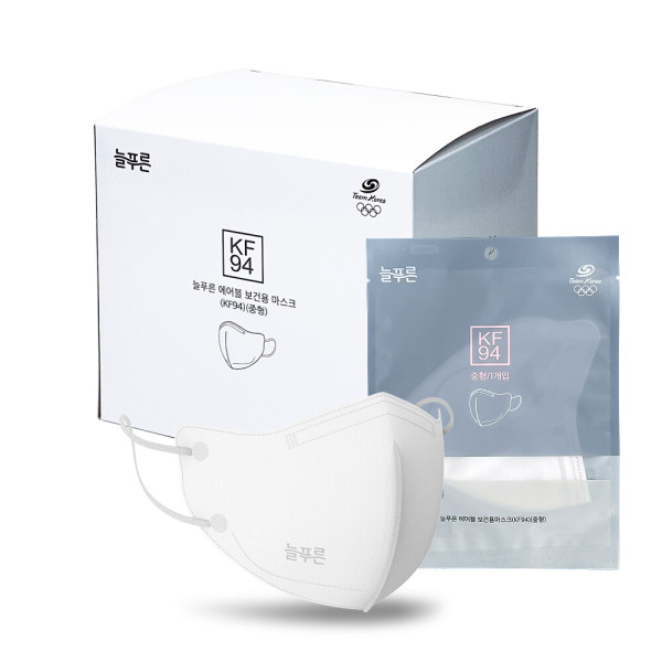 【楽天市場】ヌルプルン エアブル 保健用マスク KF94 ホワイト 中型 50枚 韓国生産 くちばし型：Gmarket JAPAN